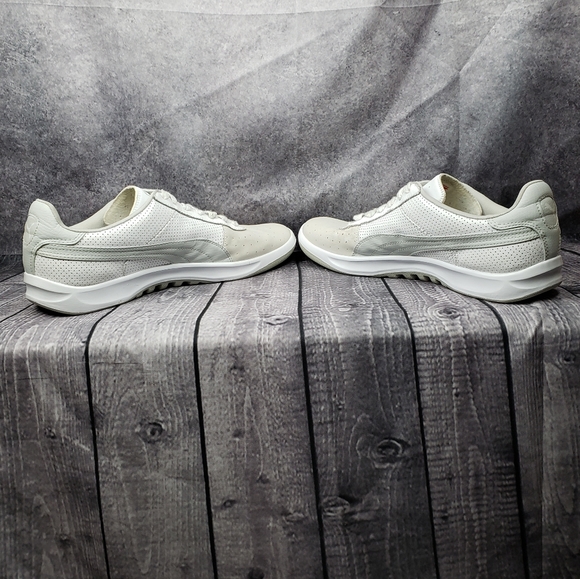 Puma G. Vilas like New, White Leather & Suede Sz.10 - Picture 6 of 6